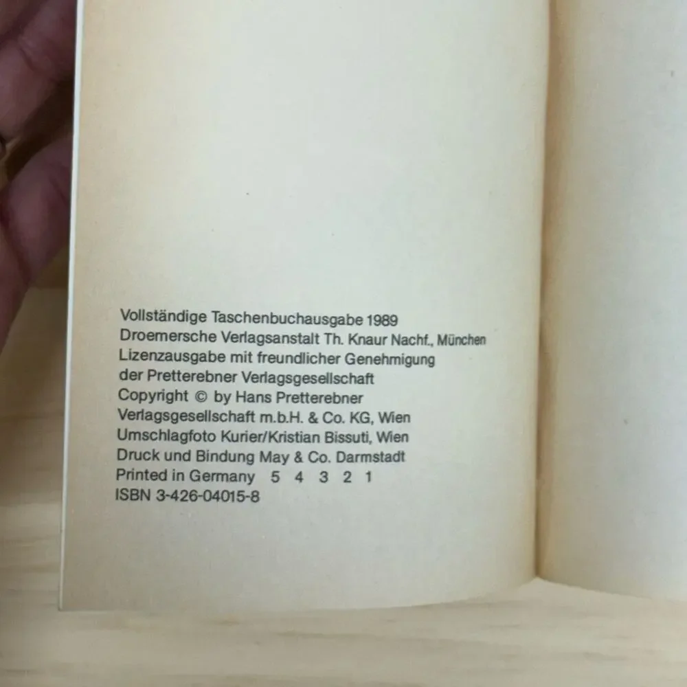 Der Fall Lucona by Hans Pretterebner 1989 PB German